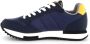 Sun68 Blauwe Sneakers Solid Heren Suède Blue Heren - Thumbnail 9