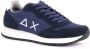 Sun68 Marineblauwe Sneakers met Innovatief Design Blue Heren - Thumbnail 2