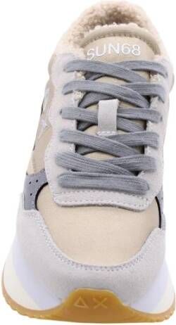 Sun68 Stijlvolle damessneakers Beige Dames