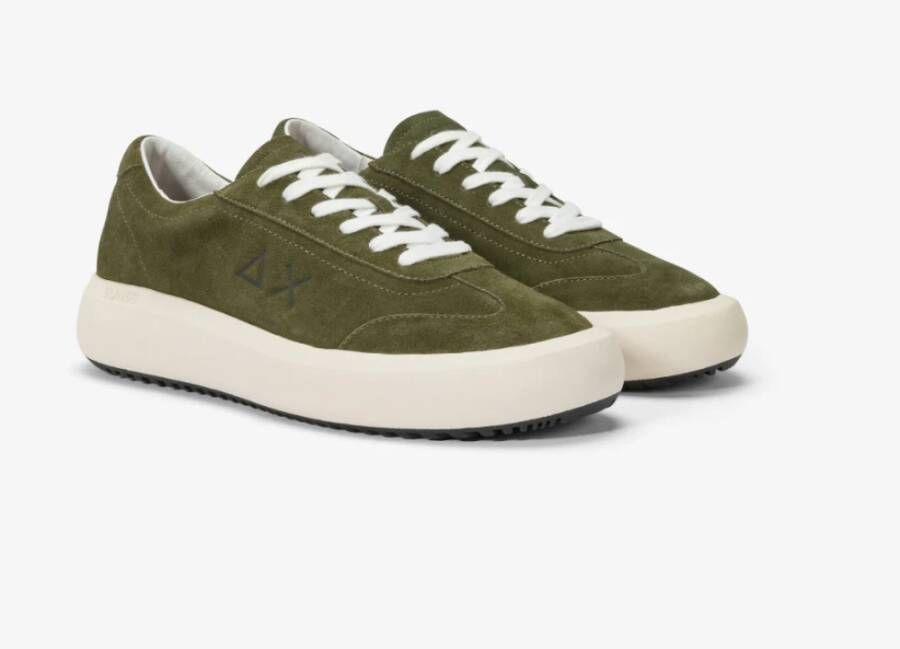 Sun68 Stijlvolle Schoenen voor Mannen en Vrouwen Green Heren