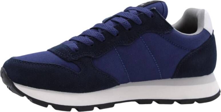 Sun68 Stijlvolle Sneaker met Albondigas Touch Blue Heren