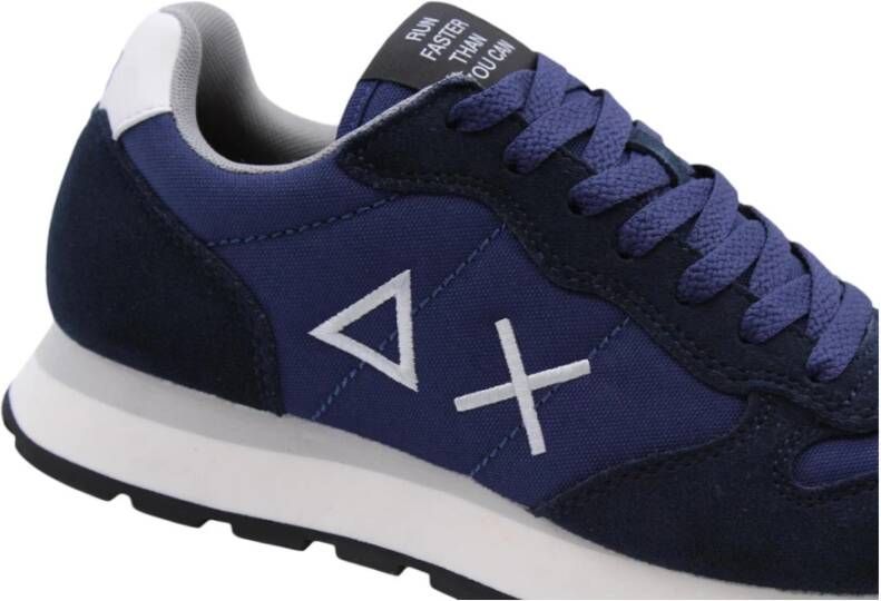 Sun68 Stijlvolle Sneaker met Albondigas Touch Blue Heren