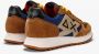 Sun68 Stijlvolle Sneakers met Comfortabele Rubberen Zool Bruin Heren - Thumbnail 3