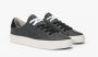 Sun68 Straat Leren Sneakers in Zwart Black Heren - Thumbnail 4