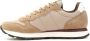 Sun68 Tom Solid Sneakers in Suède Beige Heren - Thumbnail 4