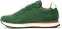 Sun68 Tom Solid Suède Sneakers Green Heren - Thumbnail 4