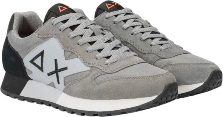 Sun68 Veelzijdige en stijlvolle grijze sneakers Gray Heren