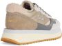 Sun68 Winter Leren en Stoffen Sneakers Beige Dames - Thumbnail 3