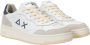 Sun68 Witte leren sneakers Big Basket stijl White Heren - Thumbnail 6