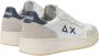 Sun68 Witte leren sneakers Big Basket stijl White Heren - Thumbnail 8