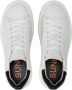 Sun68 Witte Leren Sneakers Veters Logo White Heren - Thumbnail 4