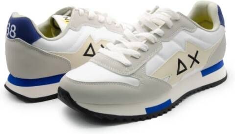 Sun68 Witte Niki Solid Schoenen White Heren