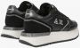 Sun68 Zwarte Big Ally PU Sneaker Black Dames - Thumbnail 3