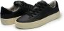 Sun68 Straat Leren Sneakers in Zwart Black Heren - Thumbnail 2