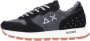 Sun68 Zwarte Leren Suede Ally Studs Hardloopschoen Black Dames - Thumbnail 4