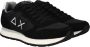 Sun68 Zwarte Sneakers Tom Solid Nylon Black Heren - Thumbnail 11