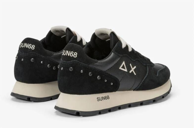 Sun68 Zwarte Sneakers met Studs Black Dames