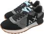 Sun68 Zwarte Uncle Jaki Sneakers Black Heren - Thumbnail 3