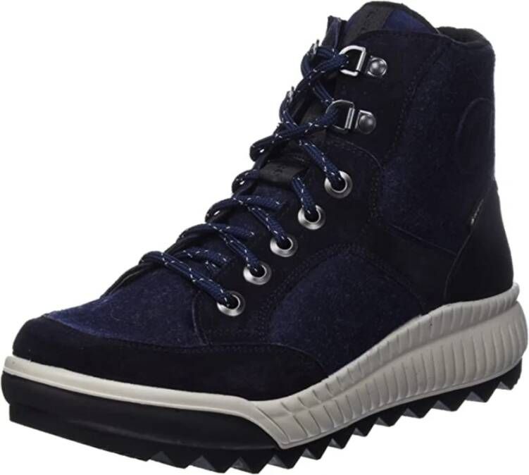 Superfit Blauwe Stijlvolle Sneakers Blue Dames