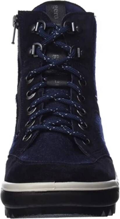 Superfit Blauwe Stijlvolle Sneakers Blue Dames