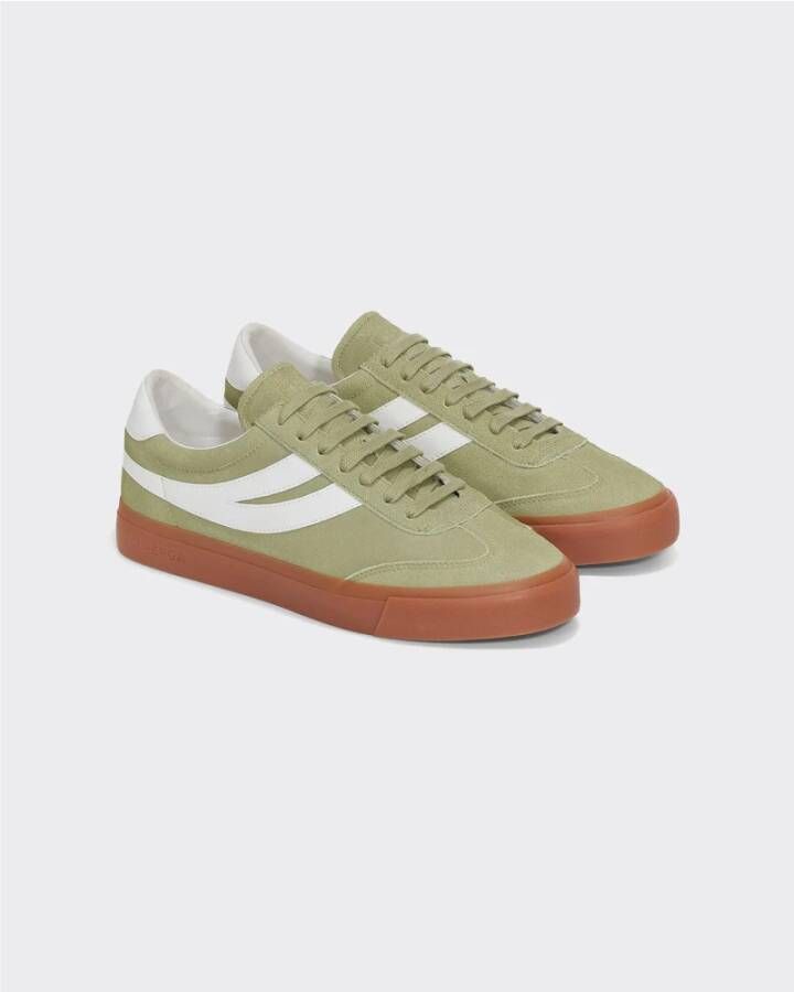 Superga Groene Swallow Suède Sneakers Green Heren