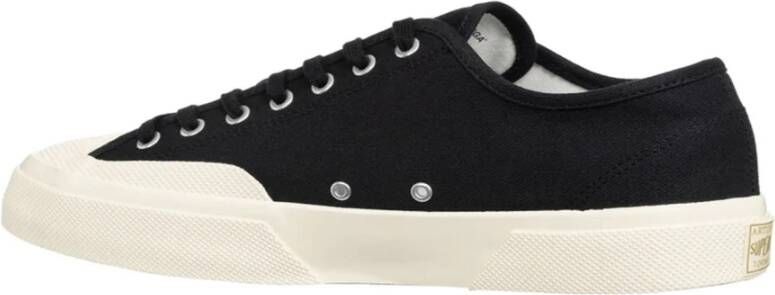 Superga Lage Brokentwill Sneakers Black Dames