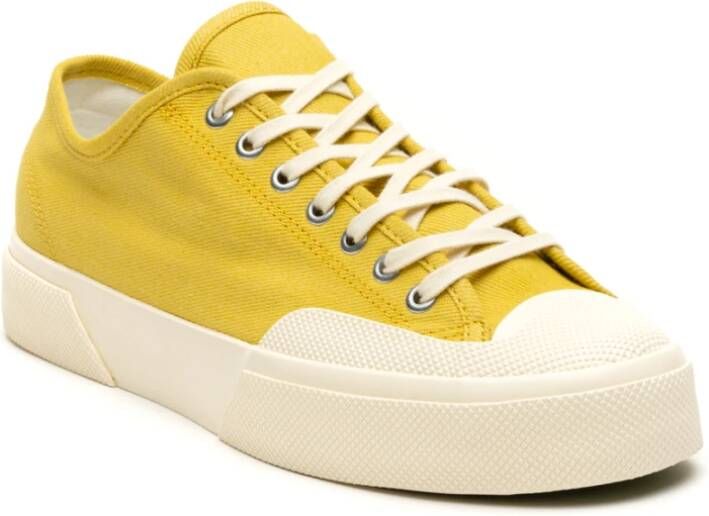 Superga Lage Sneakers Yellow Heren