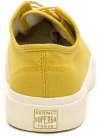 Superga Lage Sneakers Yellow Heren