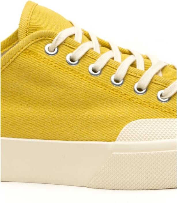 Superga Lage Sneakers Yellow Heren