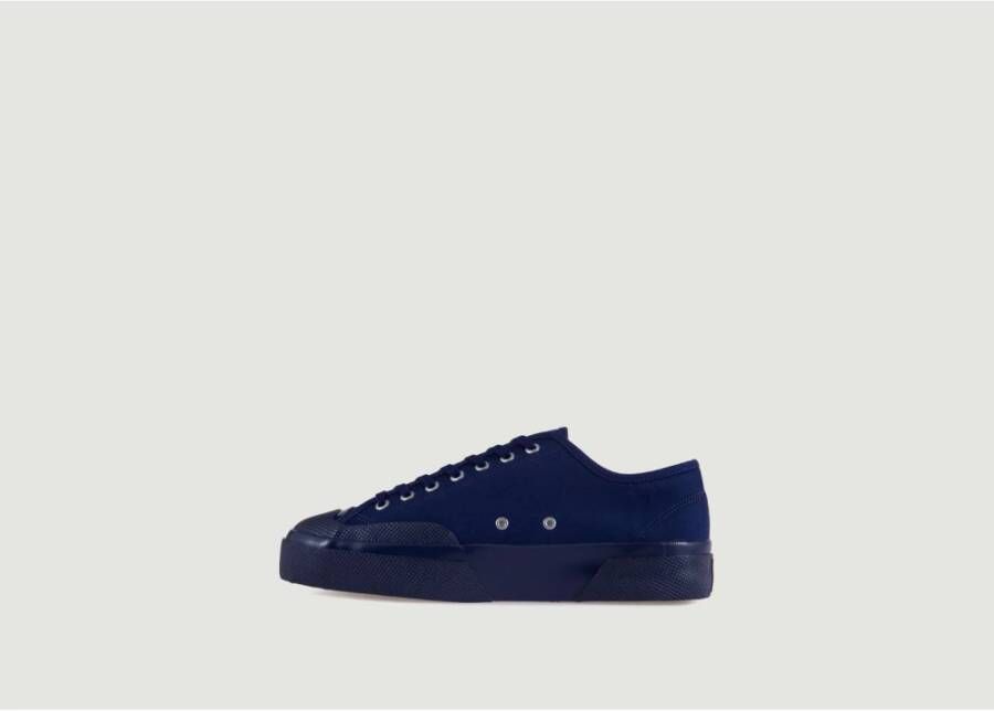 Superga Moleskin 2432-W canvas low-top sneakers Blauw Heren