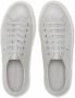 Superga Platform Pearl Matte Canvas Sneakers Gray Dames - Thumbnail 5