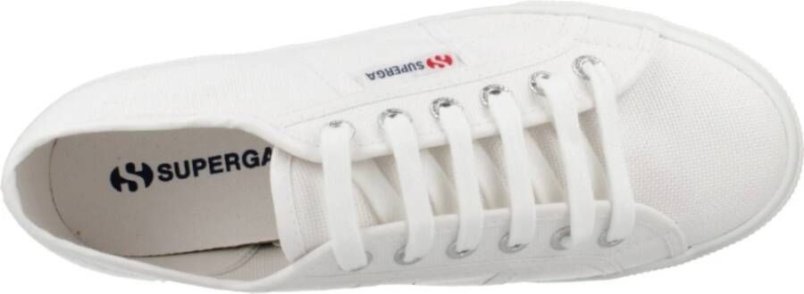 Superga Platform Sneakers voor modebewuste vrouwen White Dames