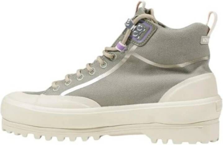 Superga Textiel Sneaker Collectie voor Vrouwen Green Dames