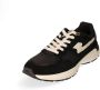 S.w.c. Stepney Workers Club Amiel S-Strike Suede Mix Sneakers Black Heren - Thumbnail 3