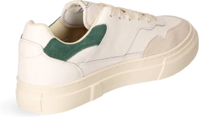 S.w.c. Stepney Workers Club Leren Sneaker met Cupzool Constructie White Heren