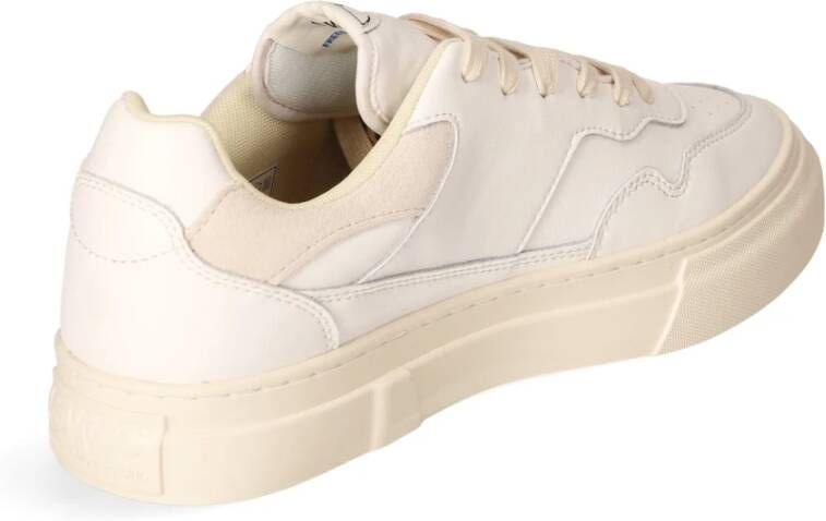 S.w.c. Stepney Workers Club Leren Sneaker met Sportief Voetbed White Heren