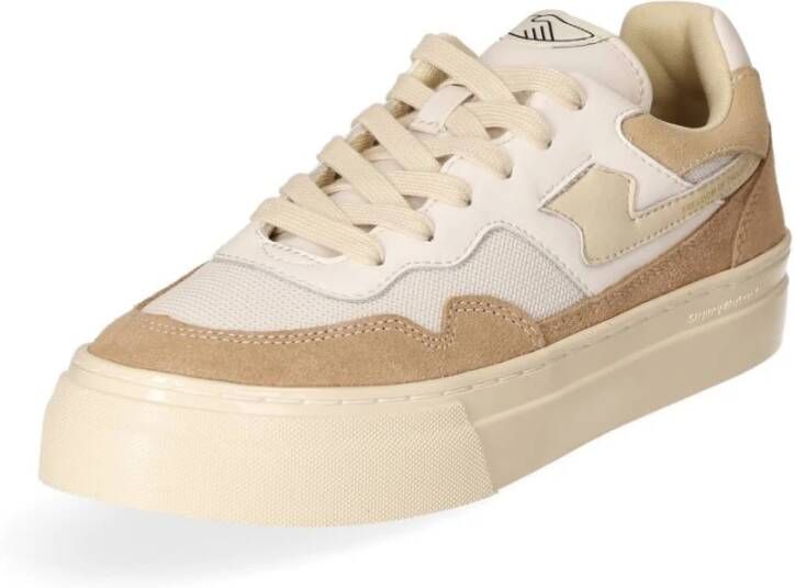 S.w.c. Stepney Workers Club Pearl S-Strike Suède Sneaker White Dames