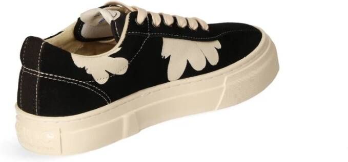 S.w.c. Stepney Workers Club Shroom Hands Canvas Sneakers Black Dames