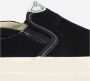 S.w.c. Stepney Workers Club Wilde Suède Sneaker met Elastische Inzetstukken Black Dames - Thumbnail 14