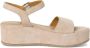 Tamaris Beige Suede Espadrille Sleehak met Leren Voetbed Beige Dames - Thumbnail 13