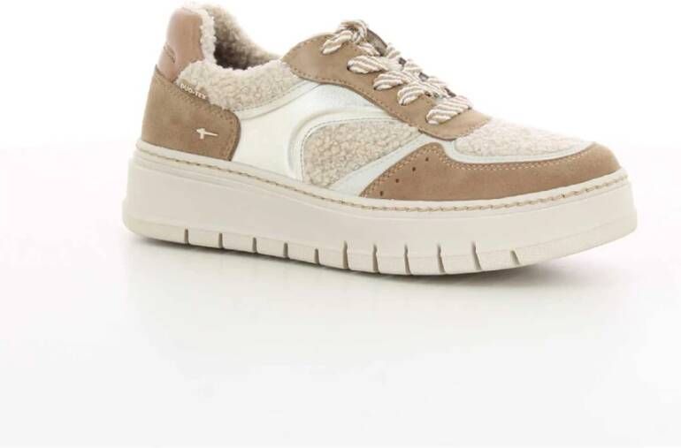 tamaris Beige Damesschoenen Stijlvol Model Beige Dames