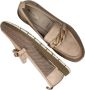 Tamaris Beige leren loafers met verharde hiel Beige Dames - Thumbnail 8