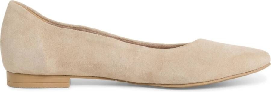 tamaris Beige Gesloten Ballerinas voor Vrouwen Beige Dames