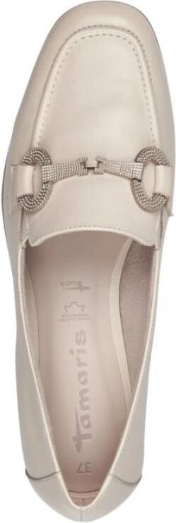 tamaris Beige Gesloten Loafers Beige Dames