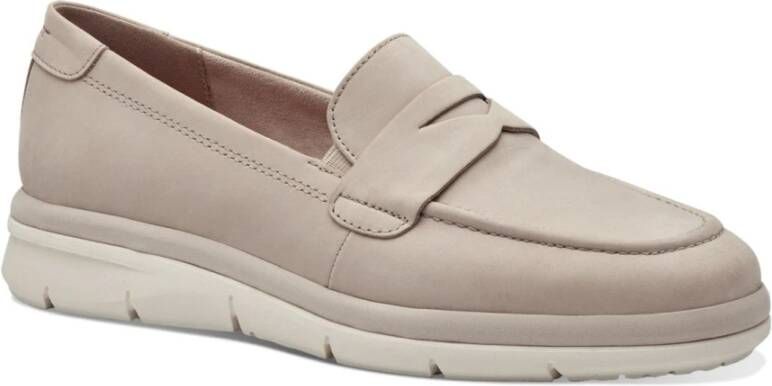 tamaris Beige Gesloten Loafers Beige Dames