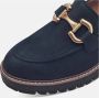 Tamaris Blauwe Platte Schoenen Ronde Neus Blue Dames - Thumbnail 7