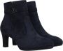 Tamaris Blauwe Stijlvolle Dames Enkellaars met 7cm Hak Blauw Dames - Thumbnail 5