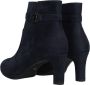 Tamaris Blauwe Stijlvolle Dames Enkellaars met 7cm Hak Blauw Dames - Thumbnail 6