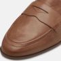 Tamaris Bruin Leren Platte Schoenen Brown Dames - Thumbnail 9