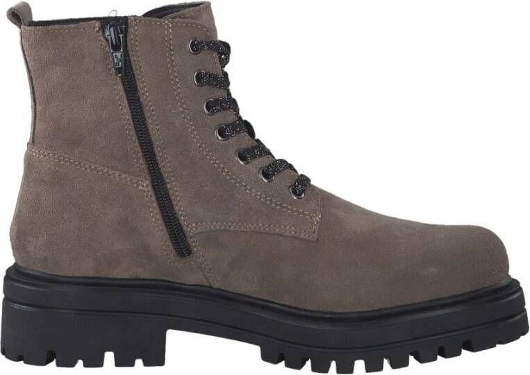 tamaris Bruine Gesloten Booties voor Dames Brown Dames